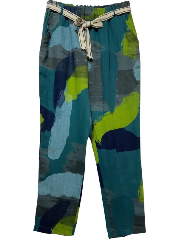 women's velvet pantsOutside The Lines Pants In Teal