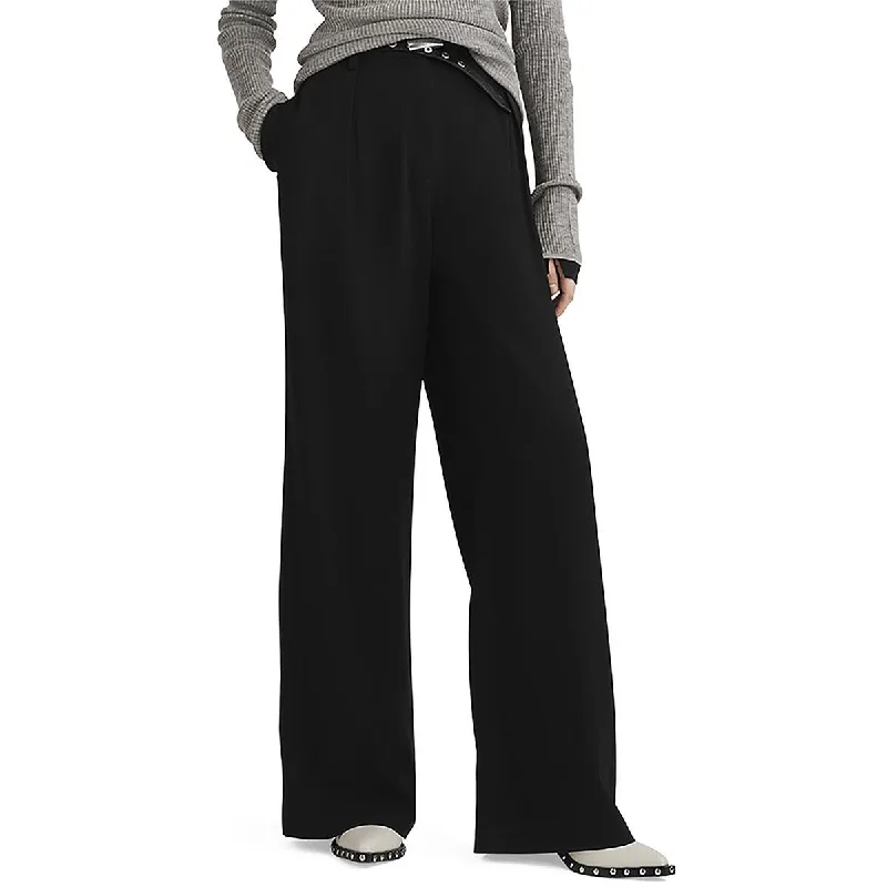 women's ripped pantsWomens Wide Leg High Wasted Wide Leg Pants