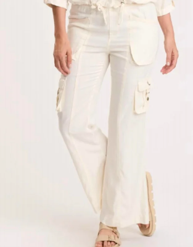 women's leather pantsWashburn Cargo Pant In Toasted Almond