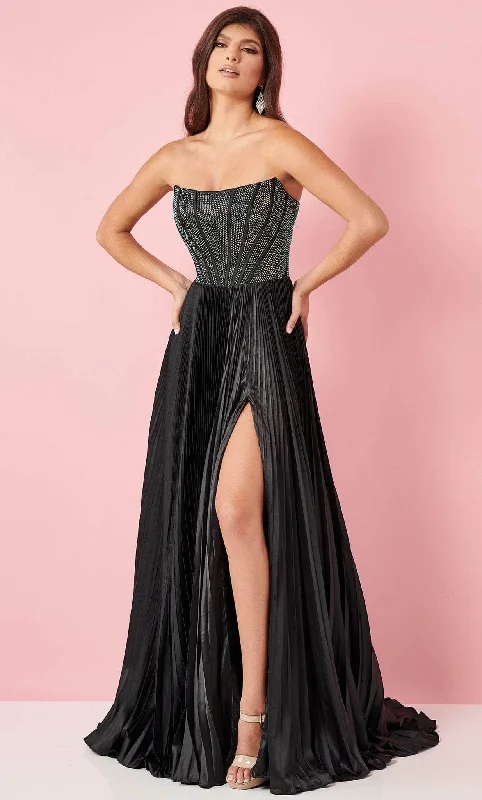 Formal Dress for Evening WeddingsRachel Allan 70323 - Strapless Gown