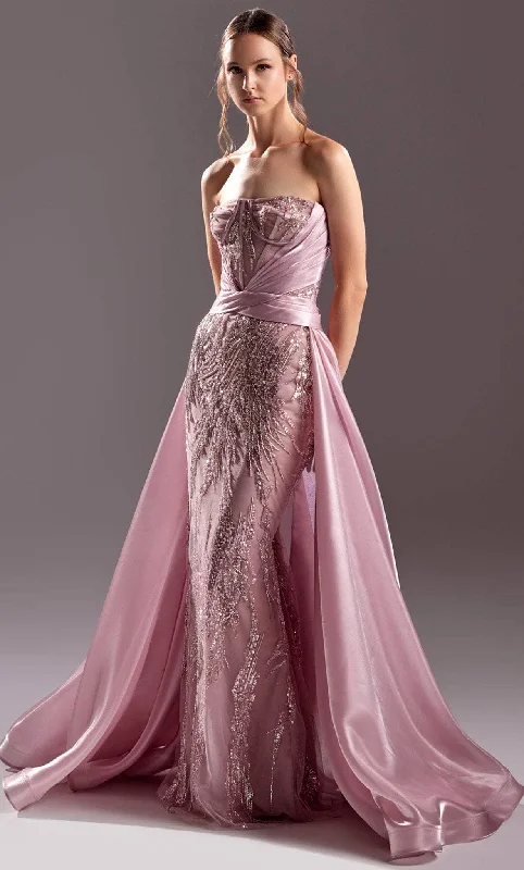 Formal Dress for Bohemian ThemesMNM Couture G1523 - Embellished Gown