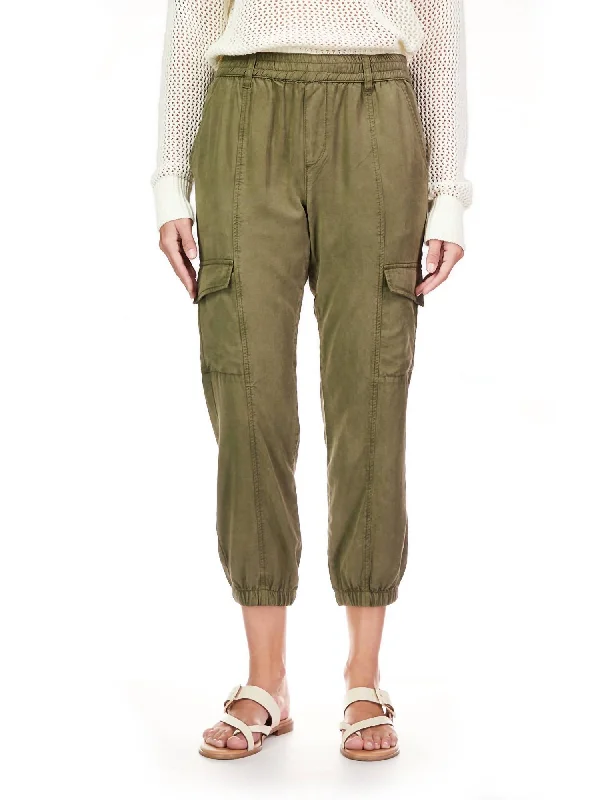 women's striped pantsRelaxed Rebel Pant In Burnt Olive