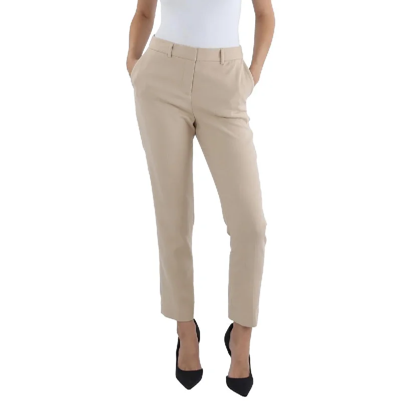 women's wool pantsWomens Mid-Rise Ankle Straight Leg Pants