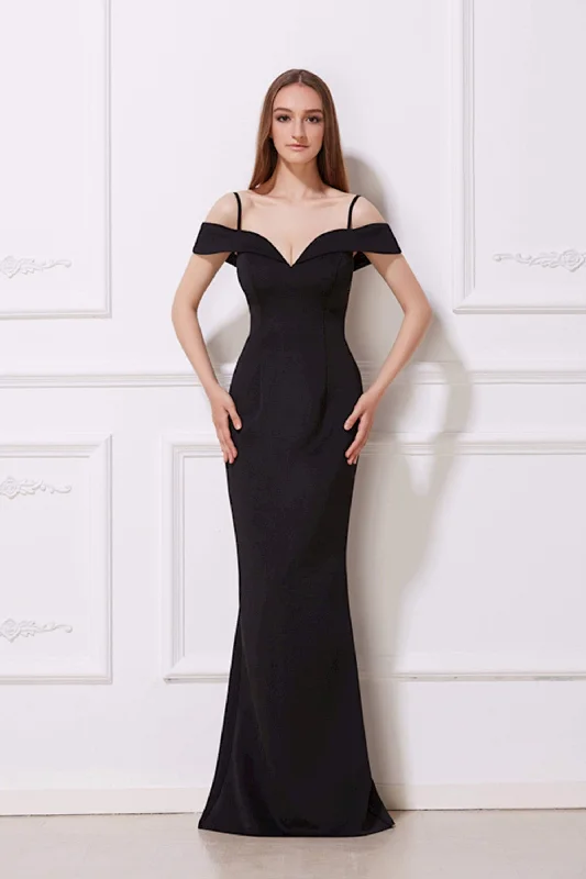 Formal Dress for Rustic ThemesJ'Adore Dresses - J12040 Cold Shoulder Sweetheart Formal Dress