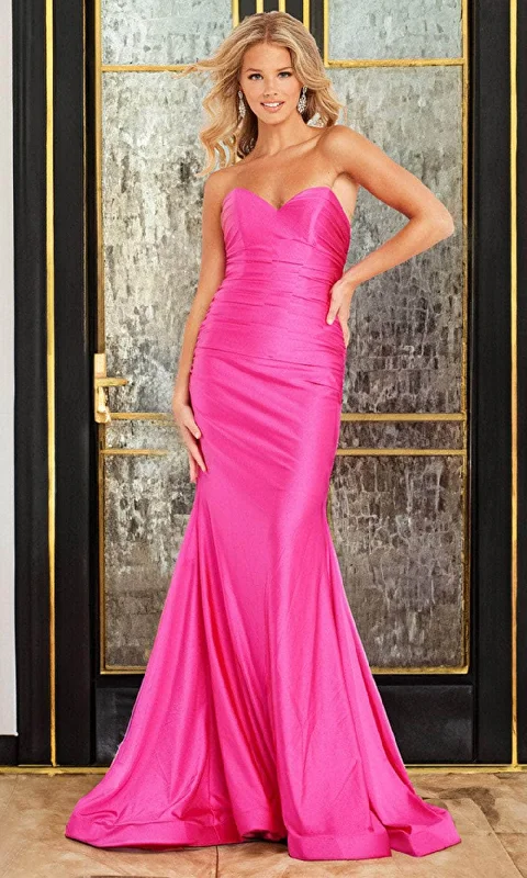 Formal Dress for Cruise Ship EventsJVN by Jovani JVN37006 - Sheath Gown