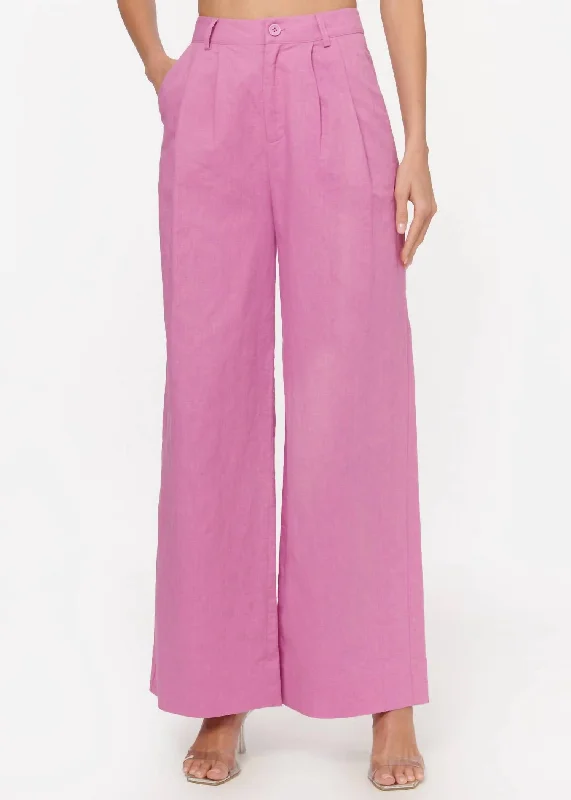 women's cropped pantsRylie Pant In Pansy