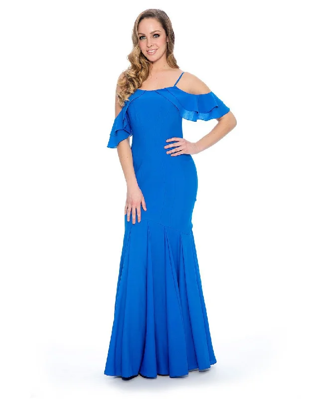 Formal Dress Shops in New YorkDecode 1.8 - Cold Shoulder Fitted Mermaid Gown 184081SC