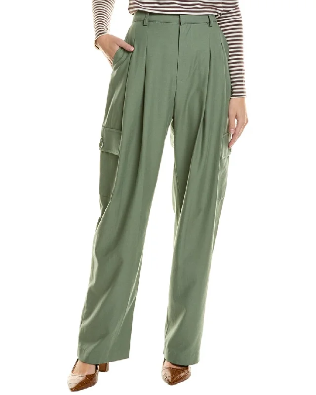 women's leather pantsEnza Costa Cargo Pant