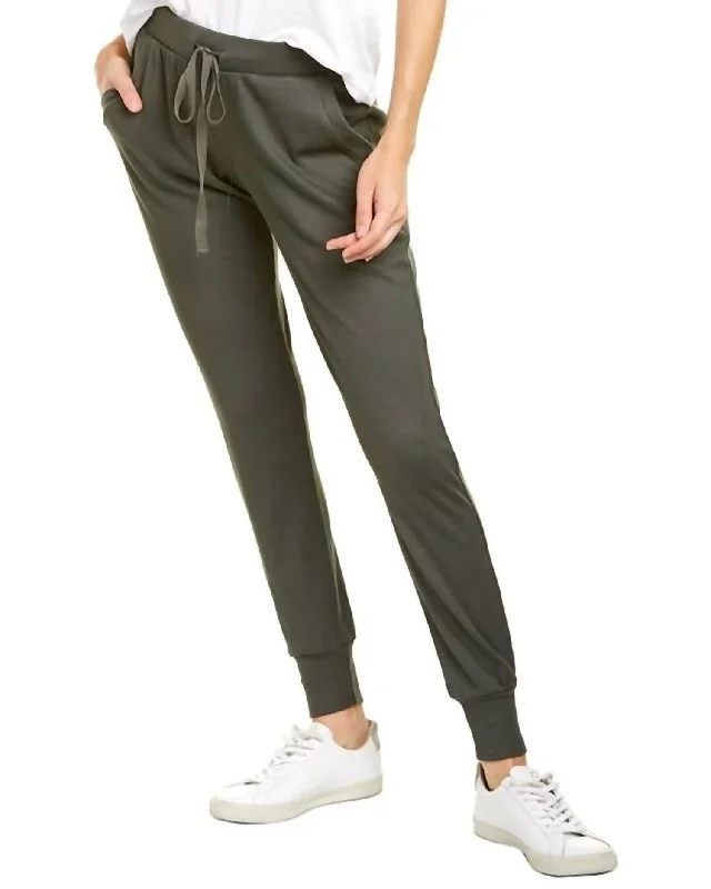 women's relaxed-fit pantsWaffle Jogger Pant In Green