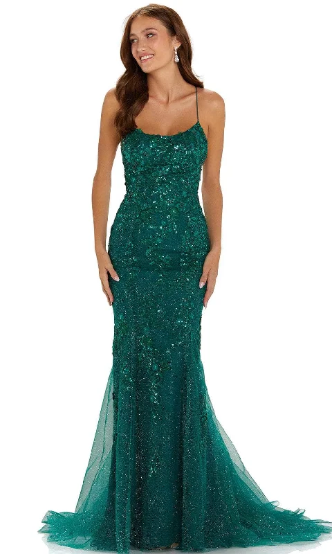 Formal Dress for New Year's EveAmarra 88605 -  Scoop Neckline Gown