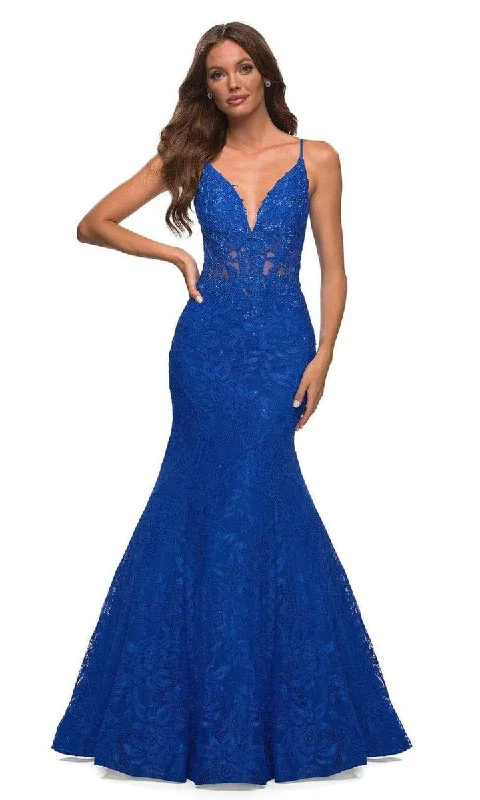 Formal Dress for Winter Formal EventsLa Femme - Mermaid Gown 30320SC