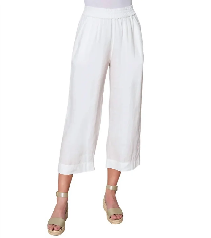 women's trendy pantsCity Pants In Soft White