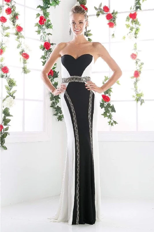 Formal Dress for Creative ThemesCinderella Divine - CK30 Two Toned Sweetheart Long Gown