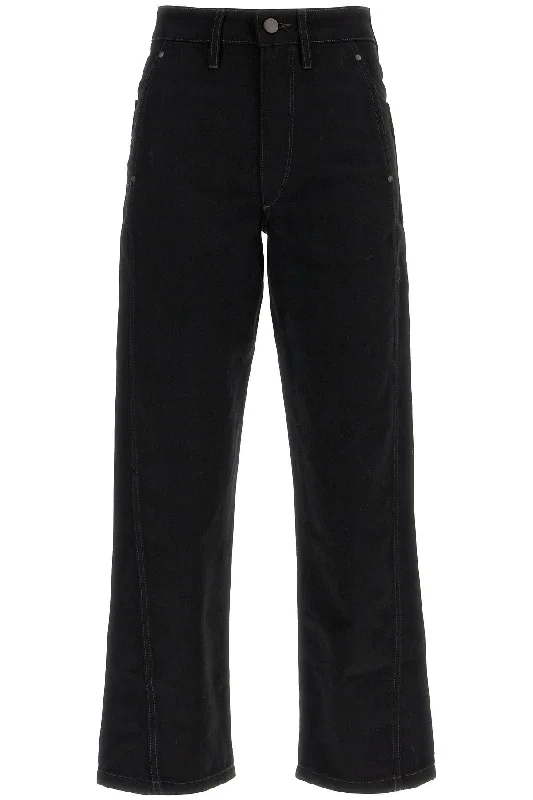 women's thermal pantsLemaire Women's Cropped Pants With Twisted Seams