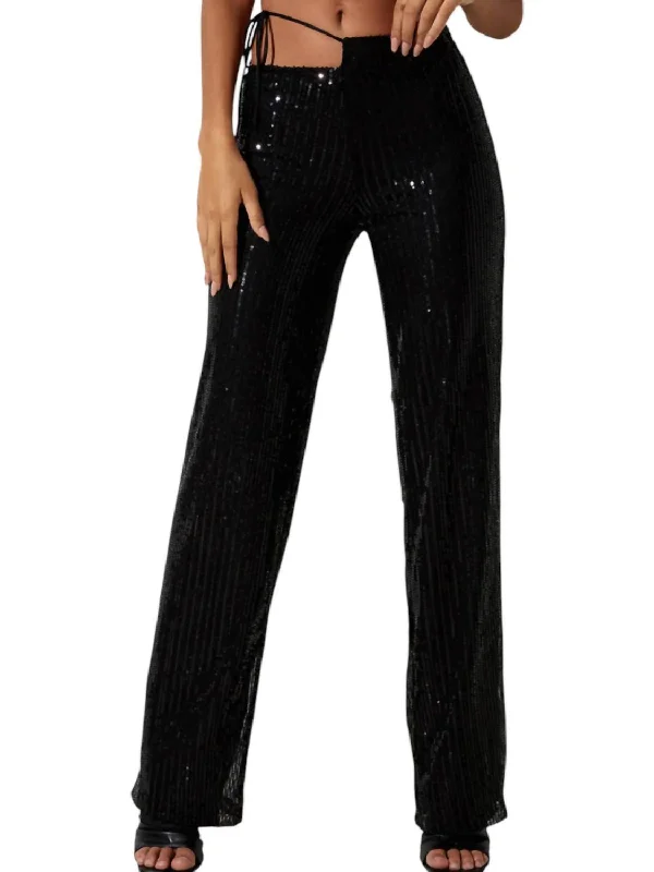 women's winter pantsSanju Trouser In Black