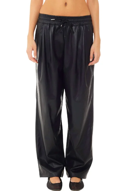 women's patched pantsHarper Baggy Pants In Night