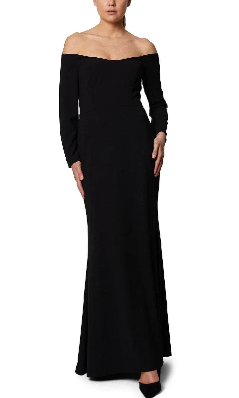 Formal Dress for Winter WeddingsLaundry HU07D51 - Long Sleeve Formal Gown