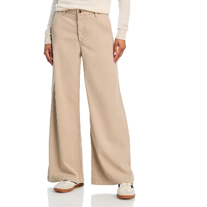 women's cargo pantsWomens Pockets Casual Wide Leg Pants