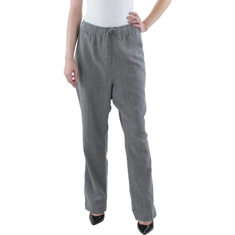 women's ankle-length pantsWomens Wool Blend Herringbone Trouser Pants