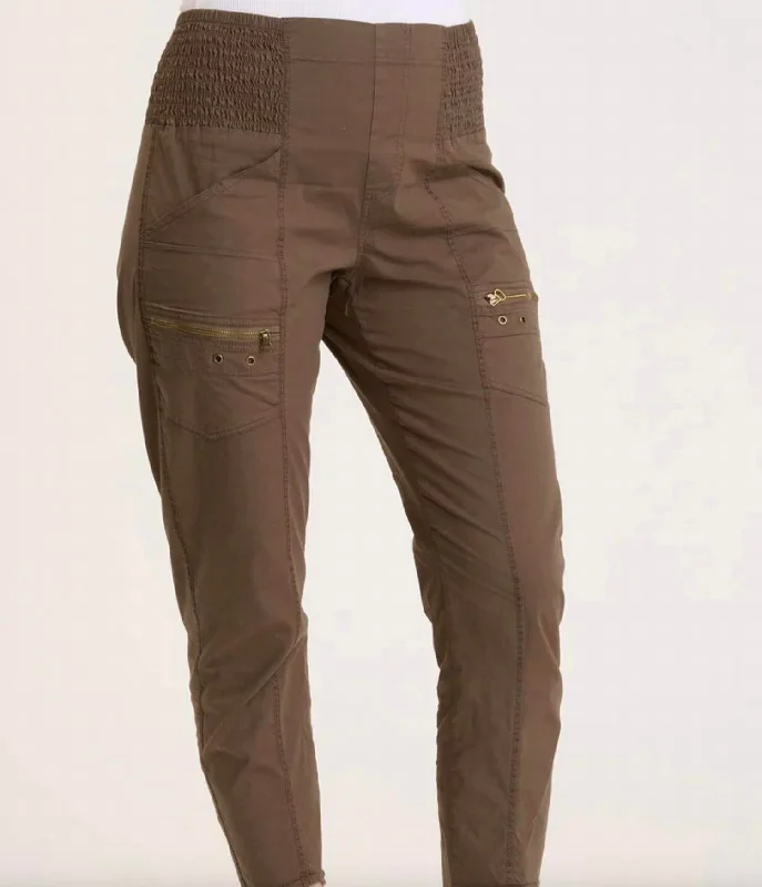 women's ripped pantsAcker Slim Pant In Deep Fern