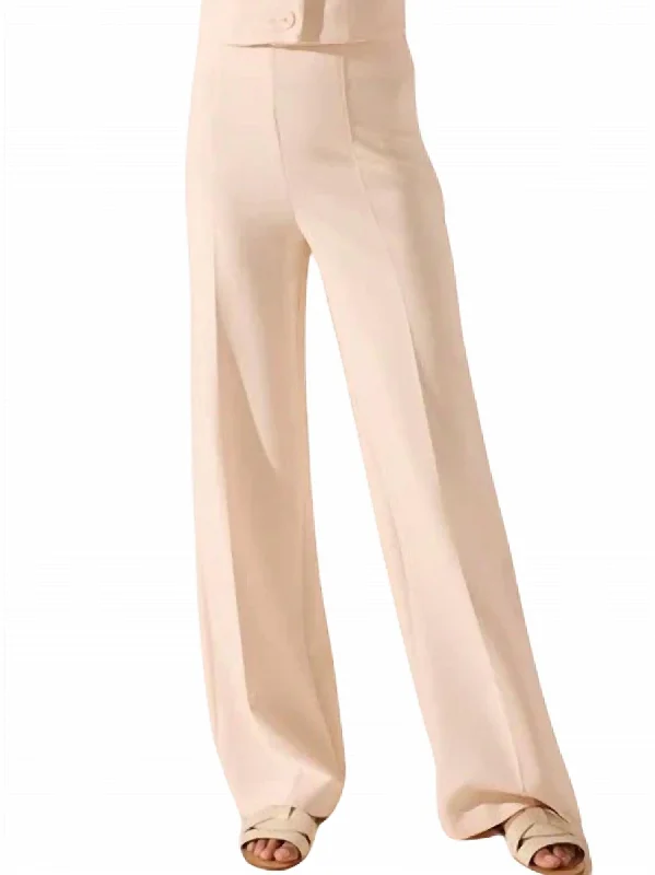 women's patterned pantsAmber Trousers In Shell Rose