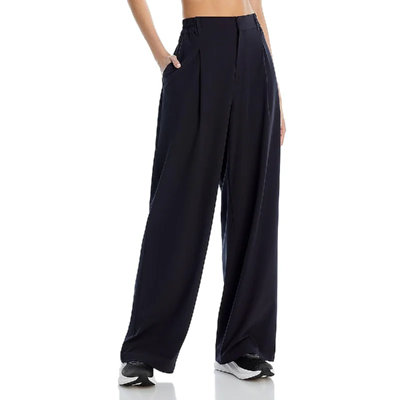 women's casual pantsWomens Stretch Pockets High-Waisted Pants