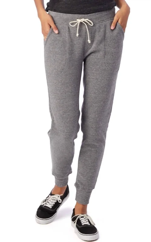 women's nursing pantsFleece Jogger Pant In Grey