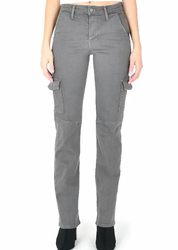 women's running pantsPanther Full Cargo Pant In Charcoal