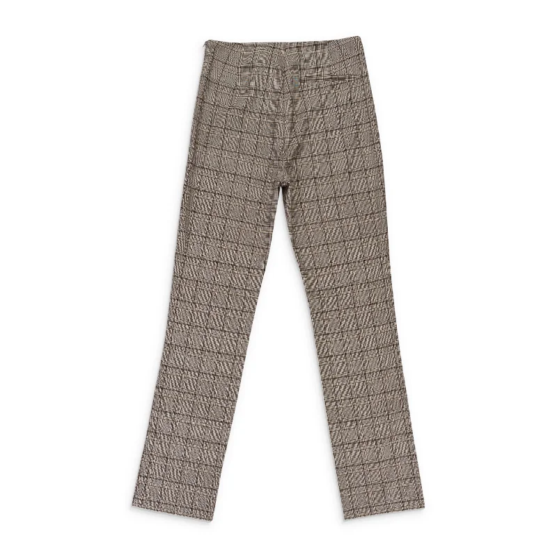 women's party pantsCALLIPYGIAN STRETCH BROWN NARROW PANT