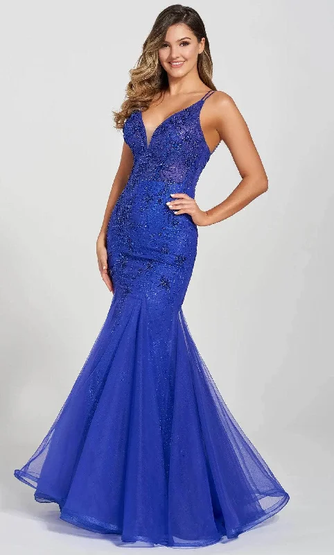 Formal Dress for Large WeddingsEllie Wilde EW122120 - Sleeveless Trumpet Gown