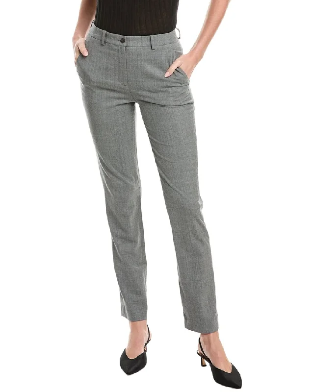 women's high-waisted pantsMichael Kors Collection Samantha Wool-Blend Pant