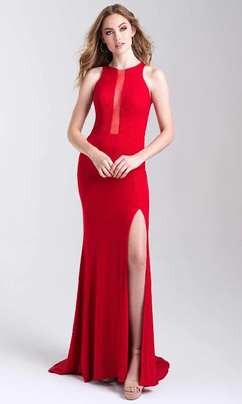 Formal Dress for Sports AwardsMadison James - 20-339SC Sleeveless Fitted Sheath Gown