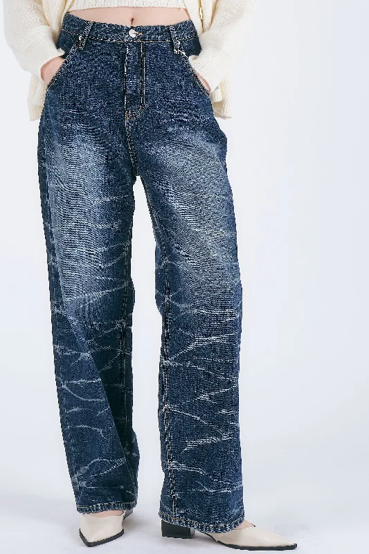 women's denim jeans for autumnDaisy Whisker Wash Jeans