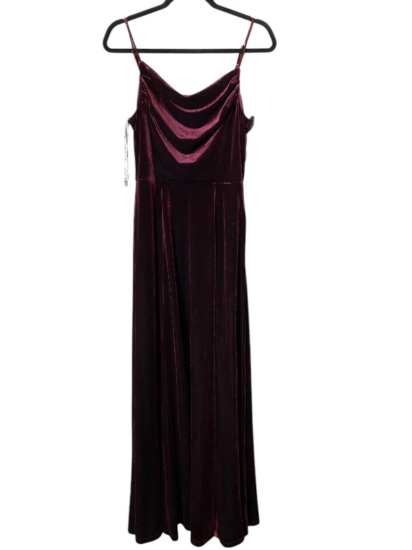 silk party dressesDress Party Long By Clothes Mentor In Maroon, Size: 6