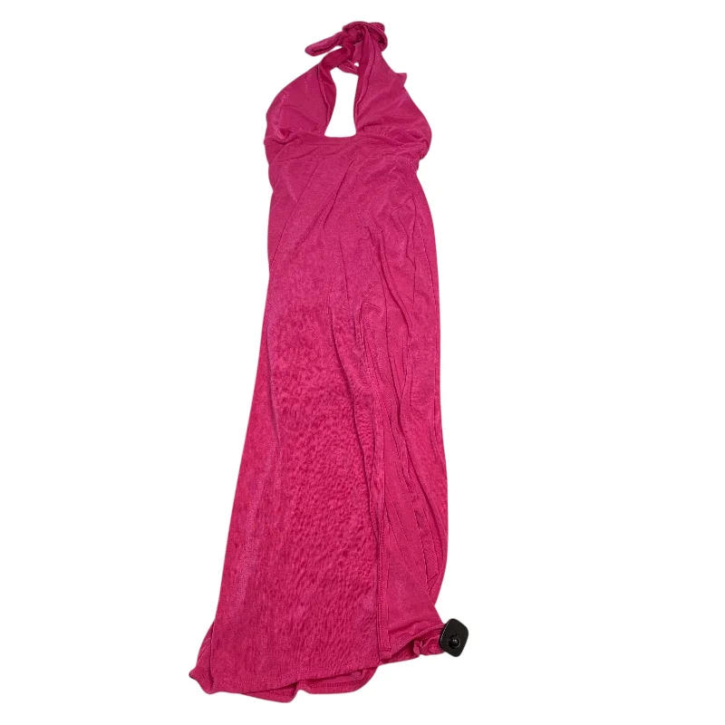 casual party dressesDress Party Long By Forever 21 In Pink, Size: M