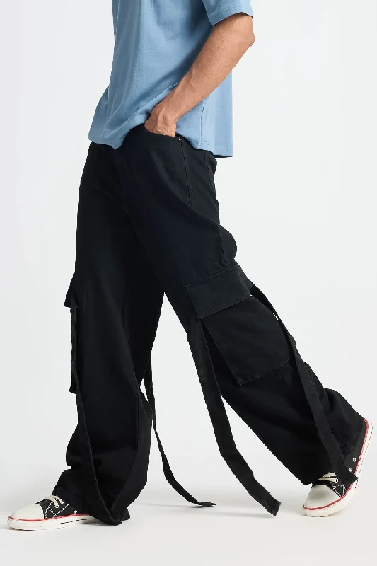 women's denim jeans for a stylish outfitBlack Workwear Men's Cargo Pants