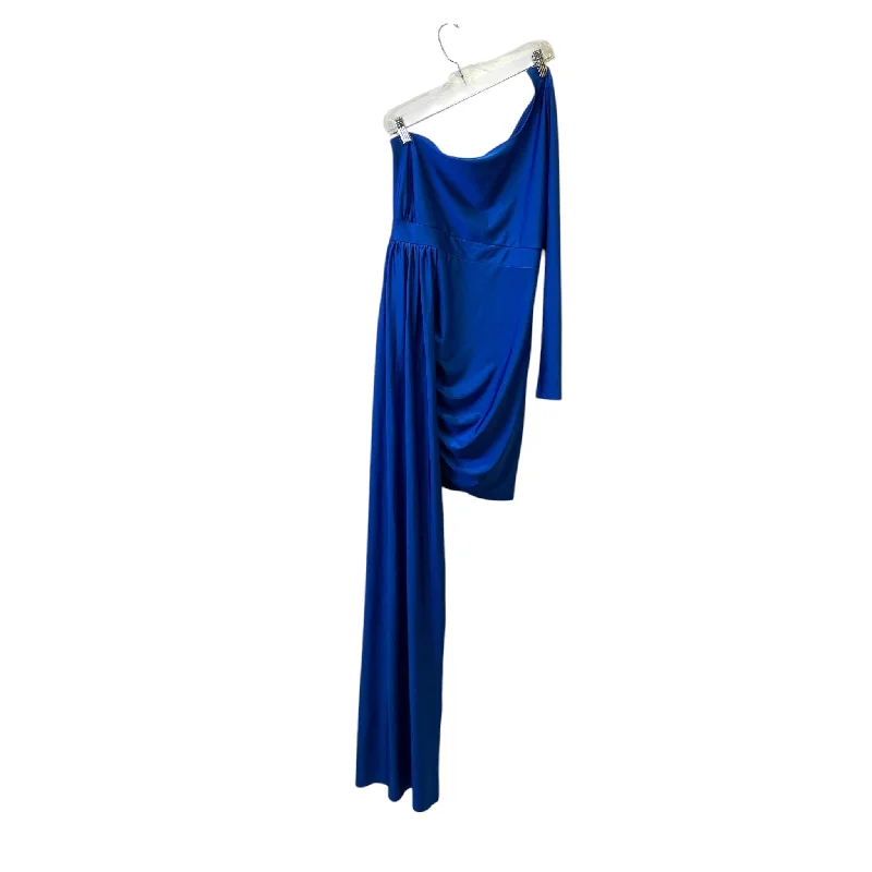 elegant party dressesDress Party Long By Fashion Nova In Blue, Size:L