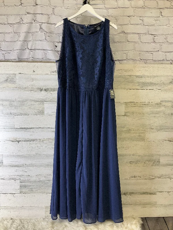 midi party dressesDress Party Long By Ashley Stewart In Navy, Size: 3x