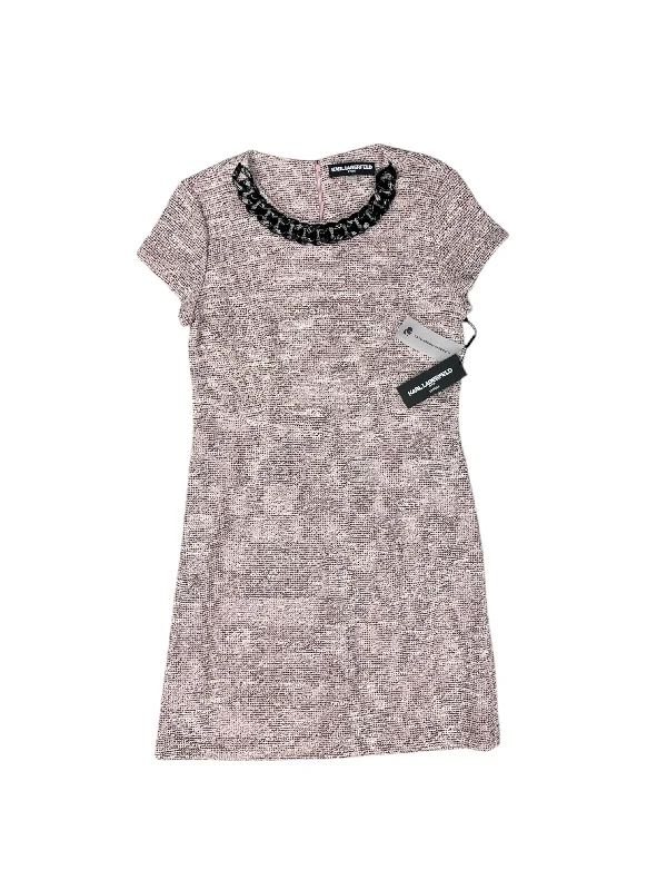 lace party dressesDress Party Short By Karl Lagerfeld In Pink, Size: 12