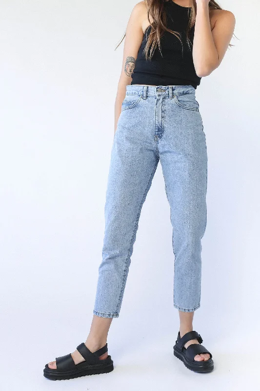 women's denim jeans with zippersDR DENIM Nora Jeans Light Retro