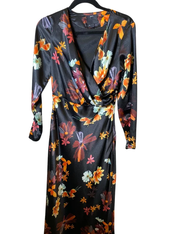 breathable party dressesDress Party Long By Clothes Mentor In Floral Print, Size: S