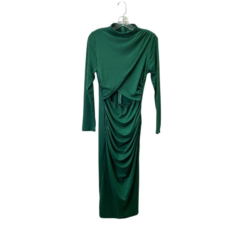 bold color party dressesDress Party Long By Shein In Green, Size:L