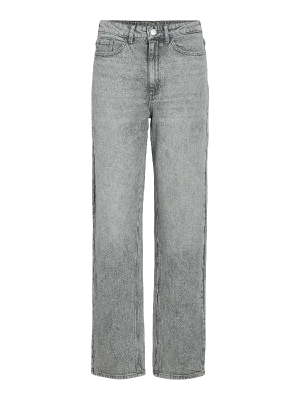 women's denim jeans for a cozy weekendVIKELLY Jeans - Light Grey Denim