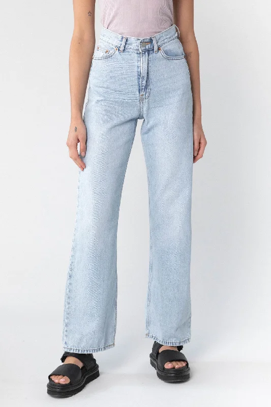 women's low-rise denim jeansDR DENIM Echo Jeans Bleach Sky