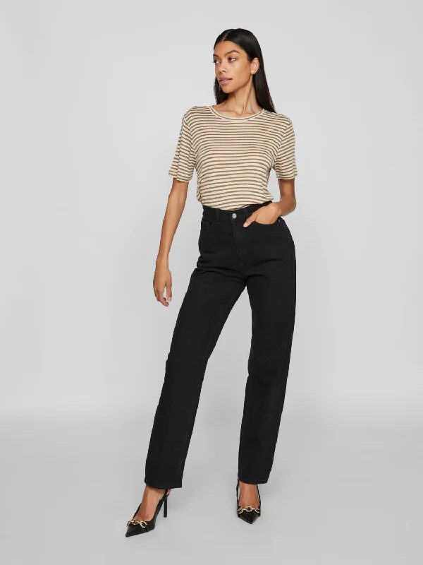 women's mom jeans denimVIKELLY Jeans - Black Denim