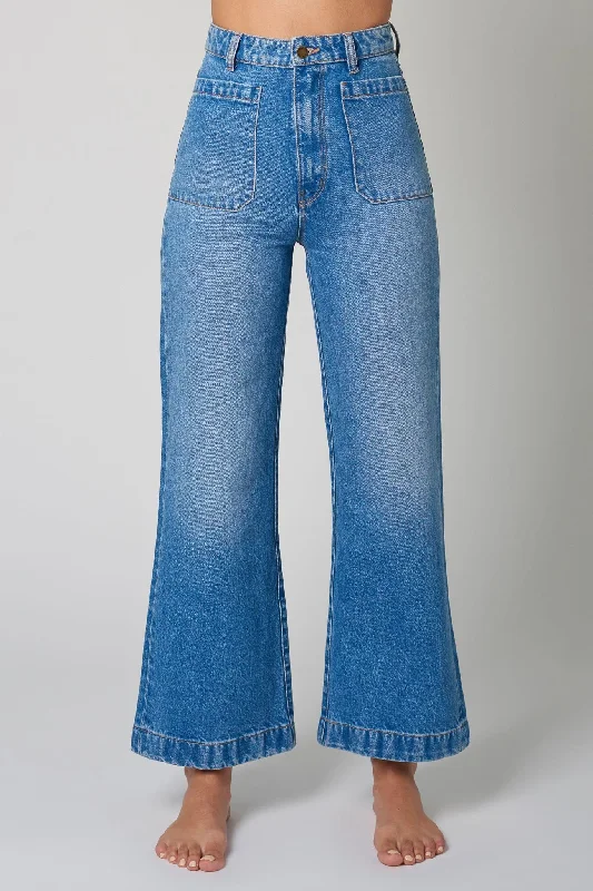 women's denim jeans with spandexROLLA'S Sailor Jean Vintage Blue