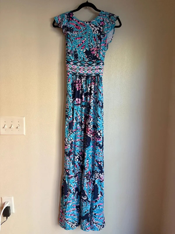 statement-making party dressesDress Party Long By Lilly Pulitzer In Multi-colored, Size: Xs