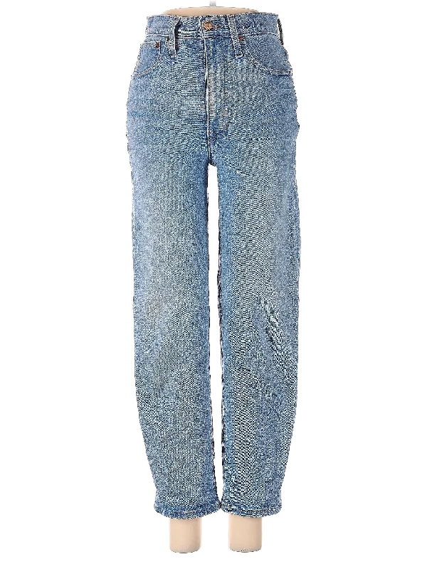 women's flare denim jeansHigh-Rise Boyjeans Jeans in Light Wash