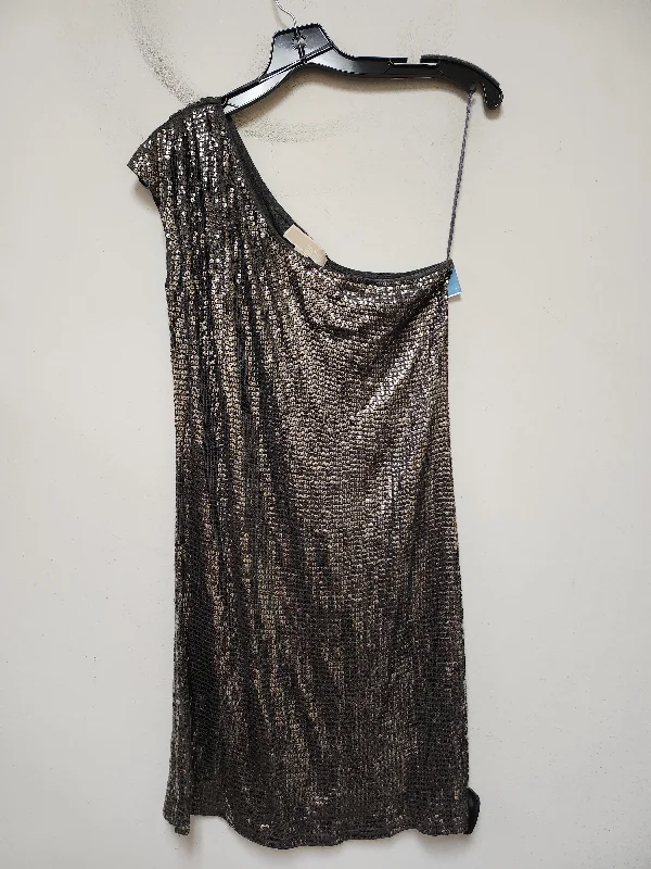 bohemian party dressesDress Party Short By Michael By Michael Kors In Silver, Size: S