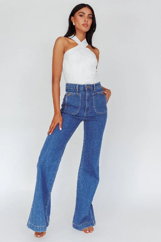 women's denim jeans for a chic appearanceROLLA'S Eastcoast Flare Charlotte